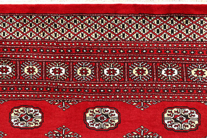 Red Bokhara 8' 10 x 11' 5 - No. 59807 - ALRUG Rug Store