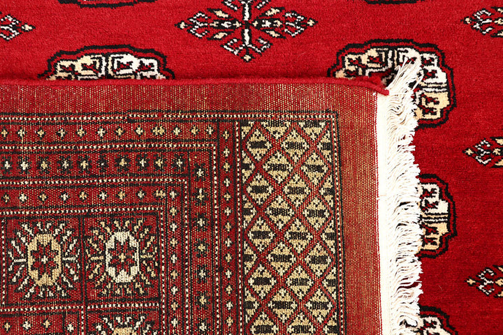 Red Bokhara 8' 10 x 11' 5 - No. 59807 - ALRUG Rug Store