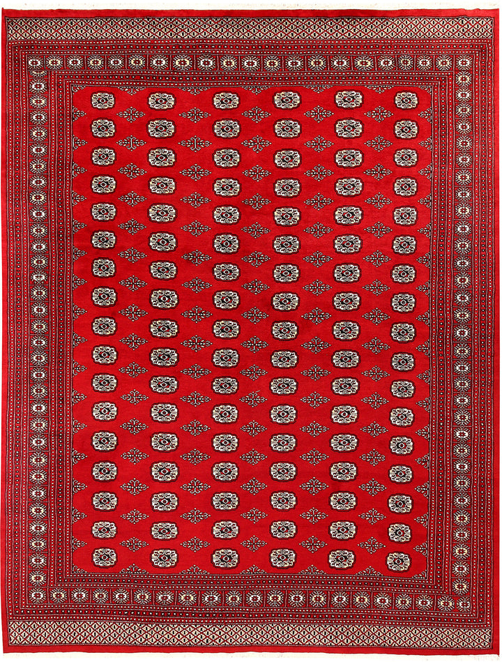 Red Bokhara 8' 10 x 11' 5 - No. 59807 - ALRUG Rug Store