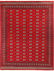 Red Bokhara 8' 10 x 11' 5 - No. 59807 - ALRUG Rug Store