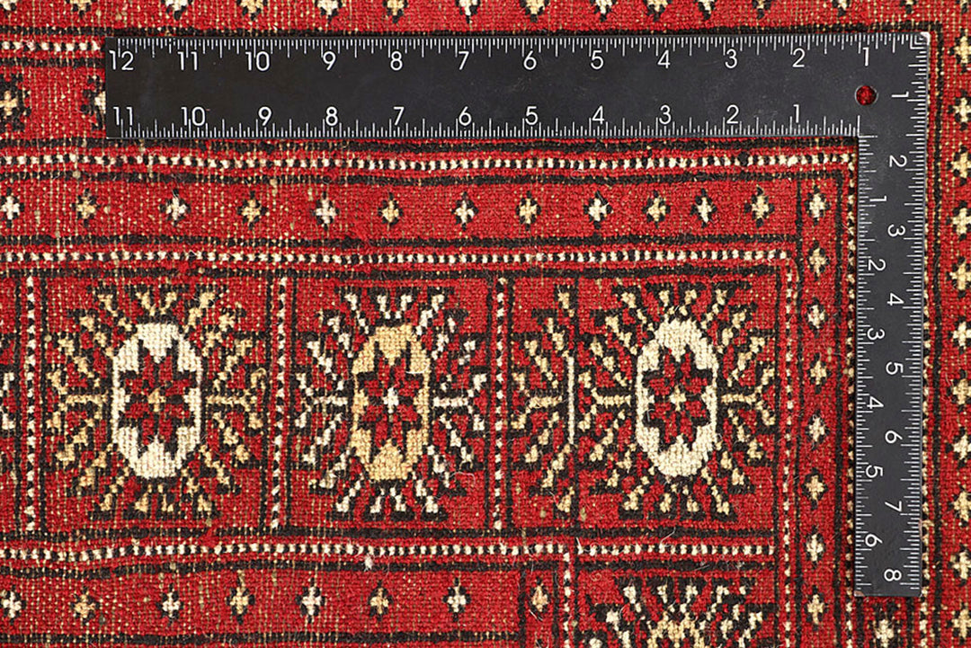 Red Bokhara 9'  3" x 12'  6" - No. QA74993