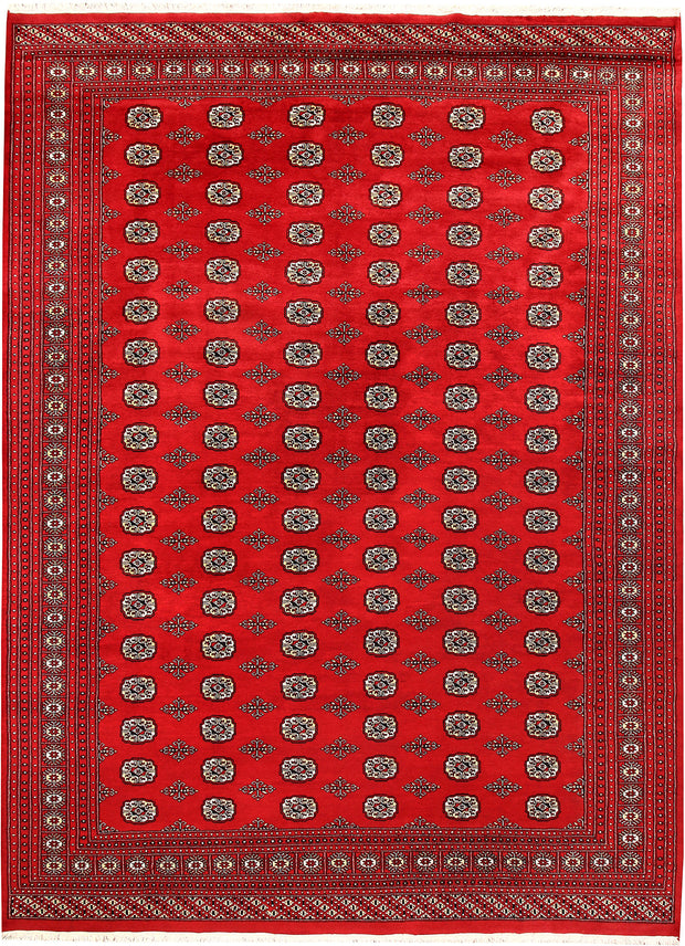 Red Bokhara 9' 3 x 12' 6 - No. 59808 - ALRUG Rug Store