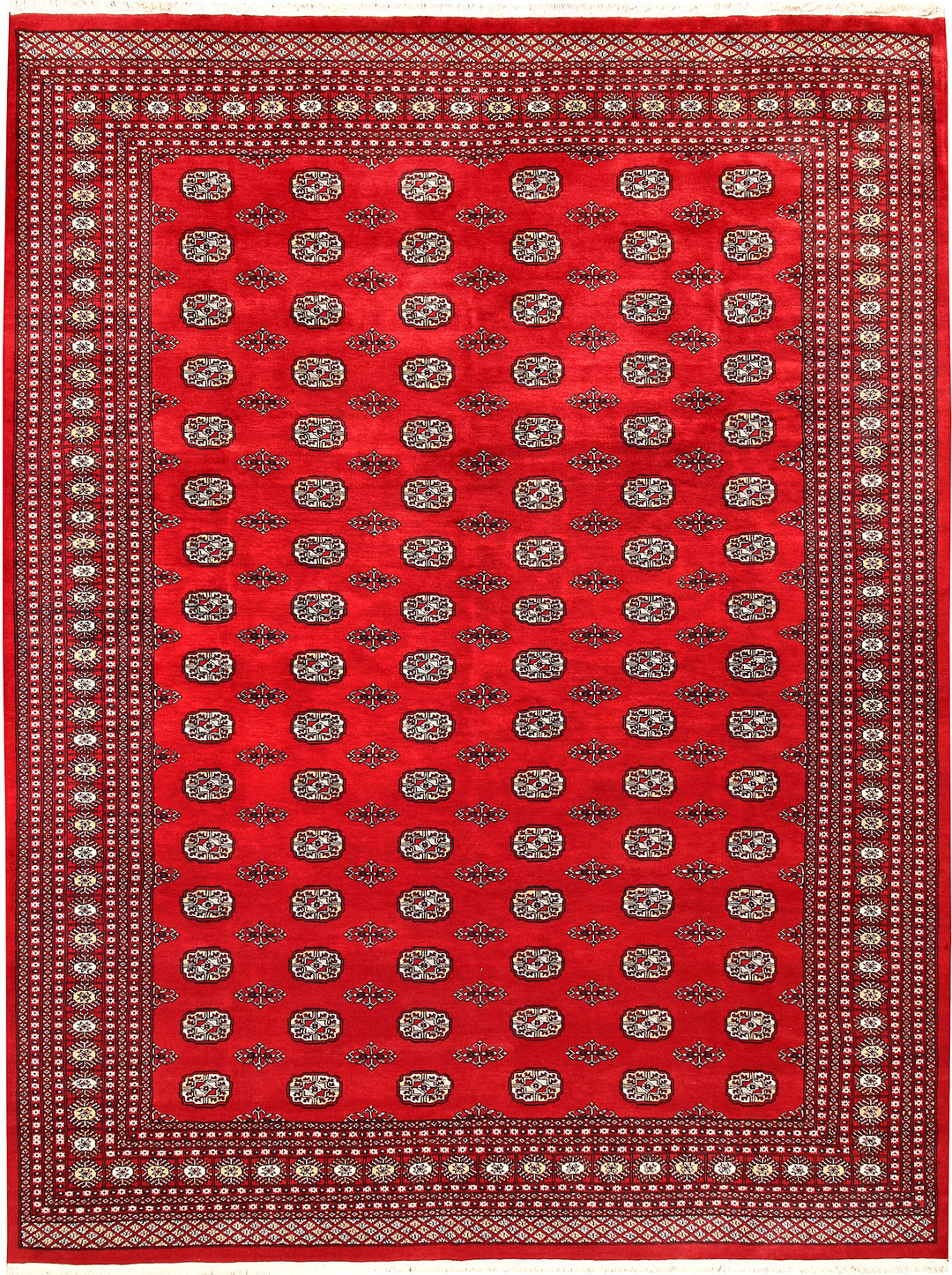 Red Bokhara 9' 3 x 12' 3 - No. 59809 - ALRUG Rug Store