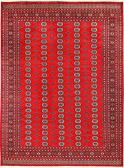 Red Bokhara 9' 3 x 12' 3 - No. 59810 - ALRUG Rug Store