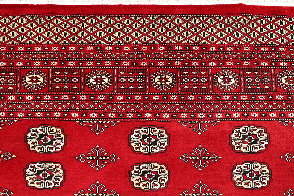 Red Bokhara 9' 1 x 11' 11 - No. 59812 - ALRUG Rug Store