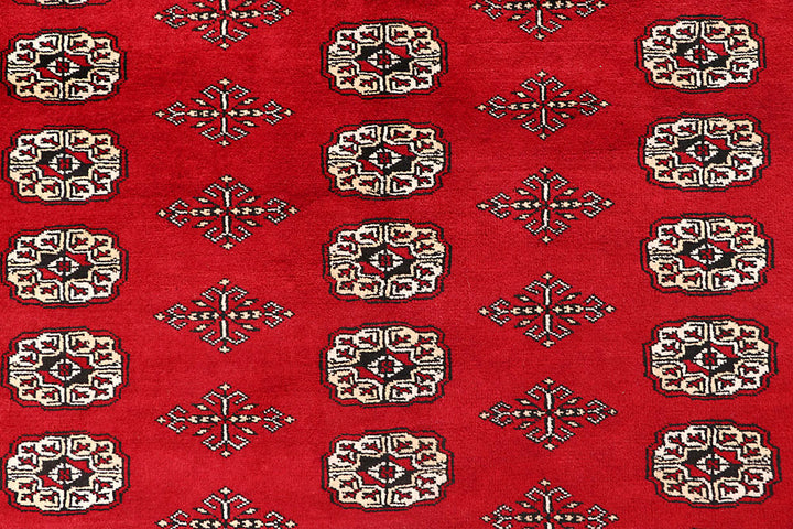 Red Bokhara 9' 1 x 11' 11 - No. 59812 - ALRUG Rug Store
