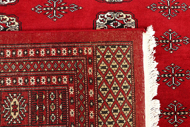Red Bokhara 9' 1 x 11' 11 - No. 59812 - ALRUG Rug Store