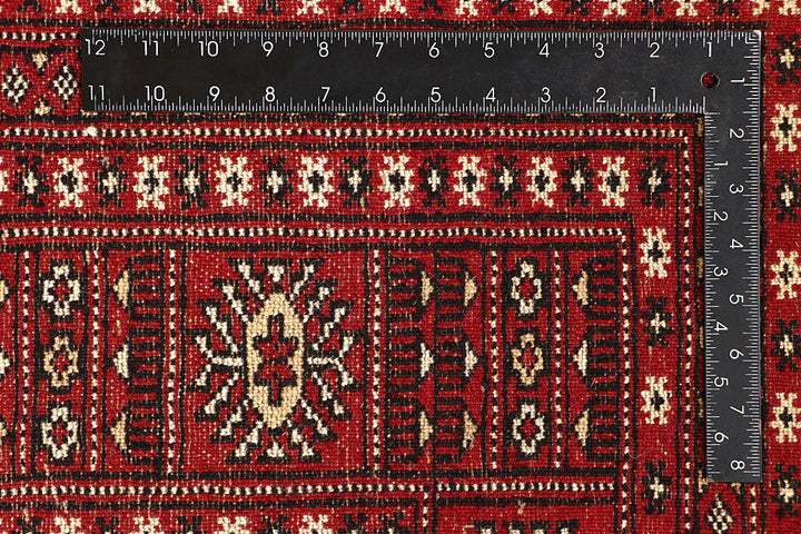 Red Bokhara 9' 1 x 11' 11 - No. 59812 - ALRUG Rug Store