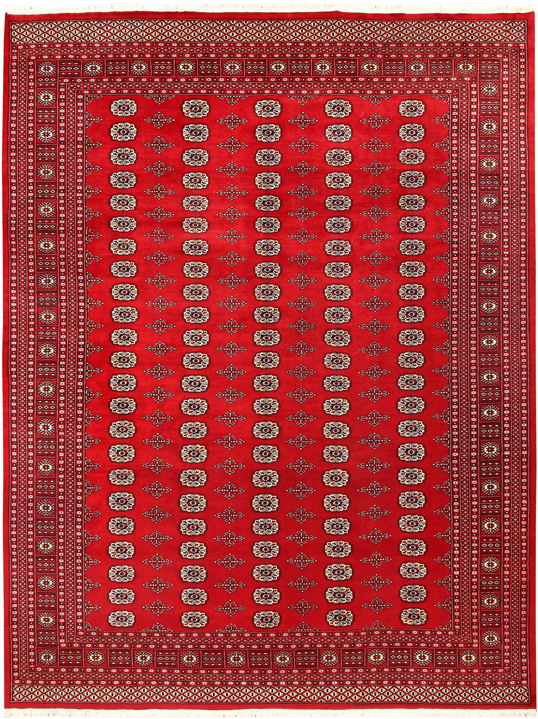 Red Bokhara 9' 1 x 11' 11 - No. 59812 - ALRUG Rug Store