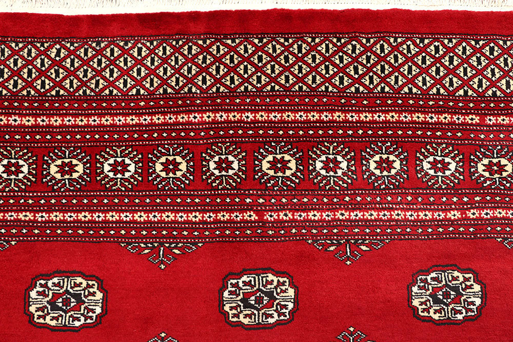 Red Bokhara 9' 1 x 11' 11 - No. 59813 - ALRUG Rug Store