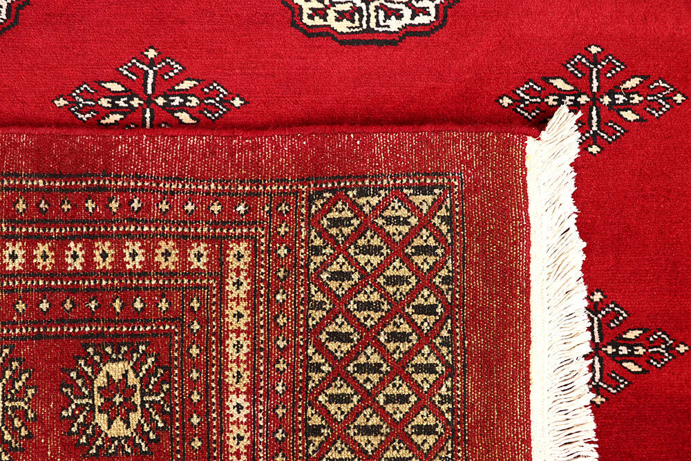 Red Bokhara 9' 1 x 11' 11 - No. 59813 - ALRUG Rug Store