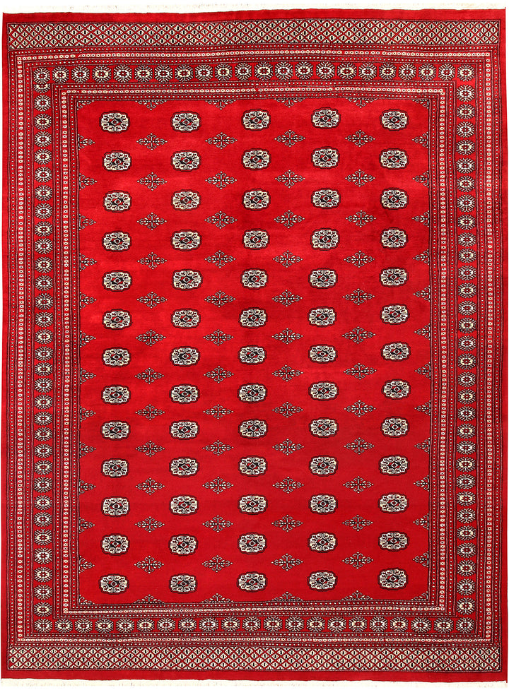 Red Bokhara 9' 1 x 11' 11 - No. 59813 - ALRUG Rug Store