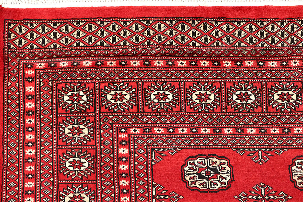 Red Bokhara 9' 1 x 12' 4 - No. 59814 - ALRUG Rug Store