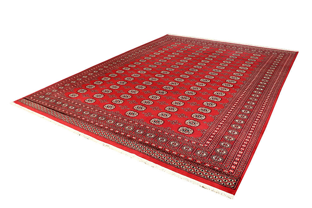 Red Bokhara 9' 1 x 12' 4 - No. 59814 - ALRUG Rug Store