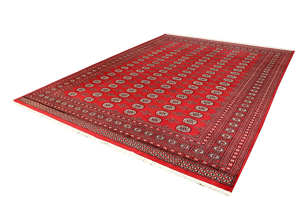 Red Bokhara 9'  1" x 12'  4" - No. QA51543