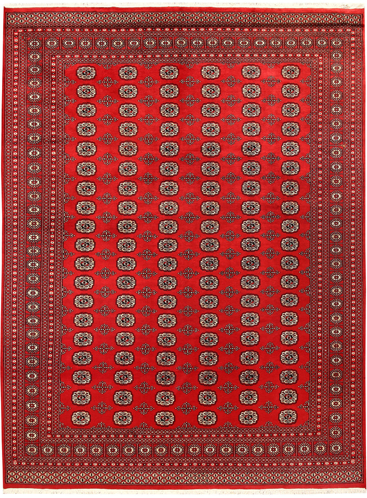 Red Bokhara 9'  1" x 12'  4" - No. QA51543