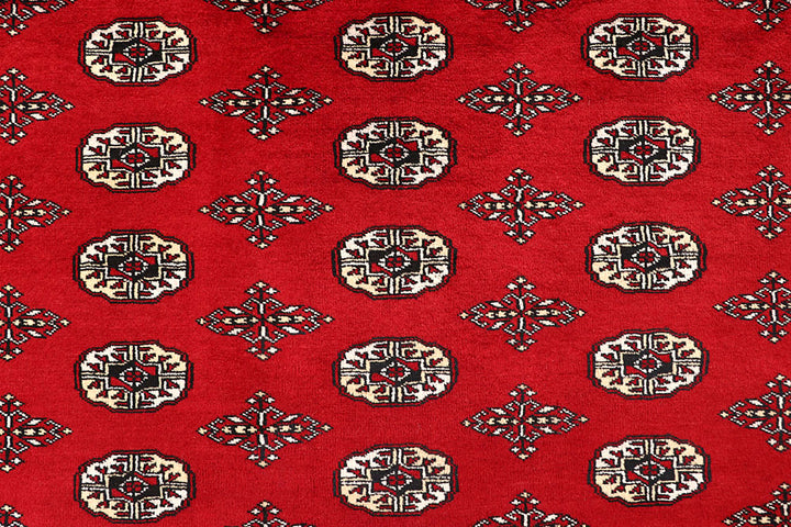 Red Bokhara 9' x 11' 10 - No. 59815 - ALRUG Rug Store