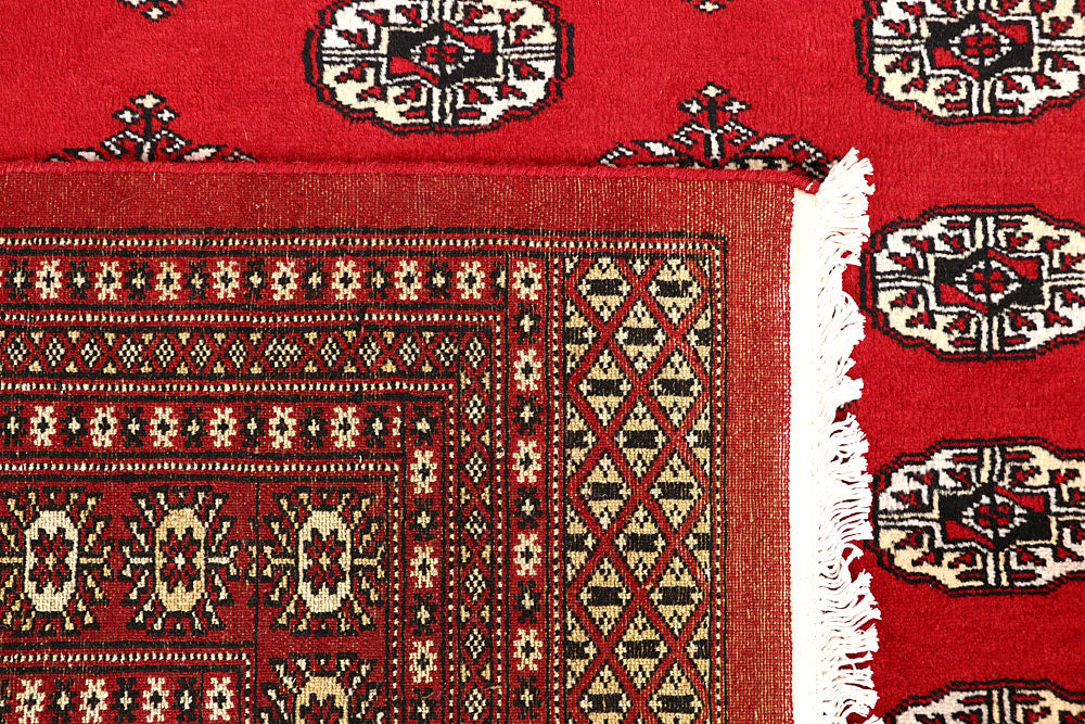 Red Bokhara 9' x 11' 10 - No. 59815 - ALRUG Rug Store