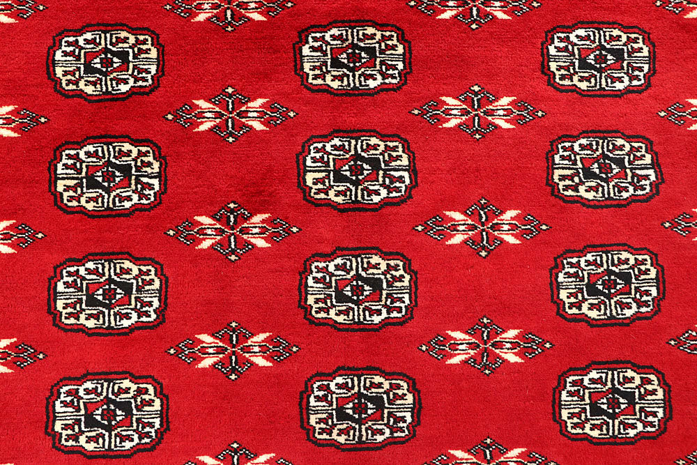 Red Bokhara 9' x 11' 9 - No. 59816 - ALRUG Rug Store