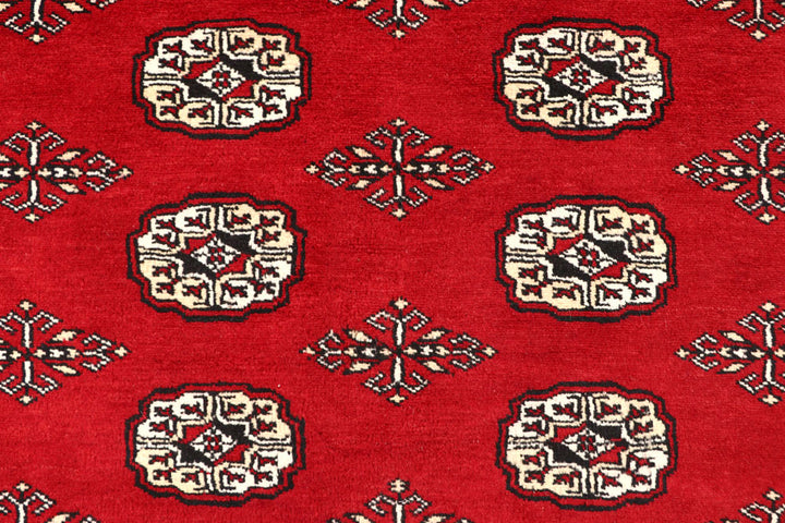 Red Bokhara 9' 2 x 11' 11 - No. 59817 - ALRUG Rug Store