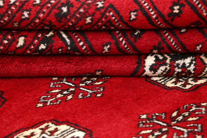 Red Bokhara 9'  2" x 11'  11" - No. QA34178