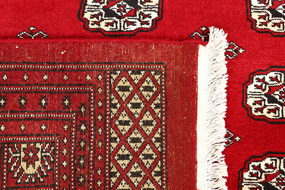 Red Bokhara 9' 2 x 11' 11 - No. 59817 - ALRUG Rug Store