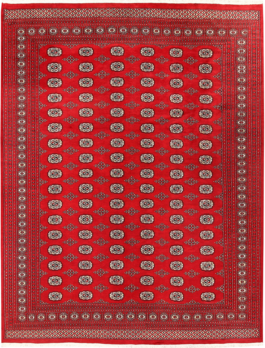 Red Bokhara 9' 2 x 11' 11 - No. 59817 - ALRUG Rug Store