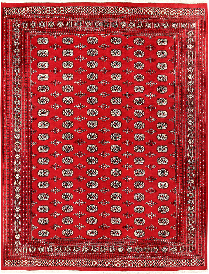 Red Bokhara 9'  2" x 11'  11" - No. QA34178