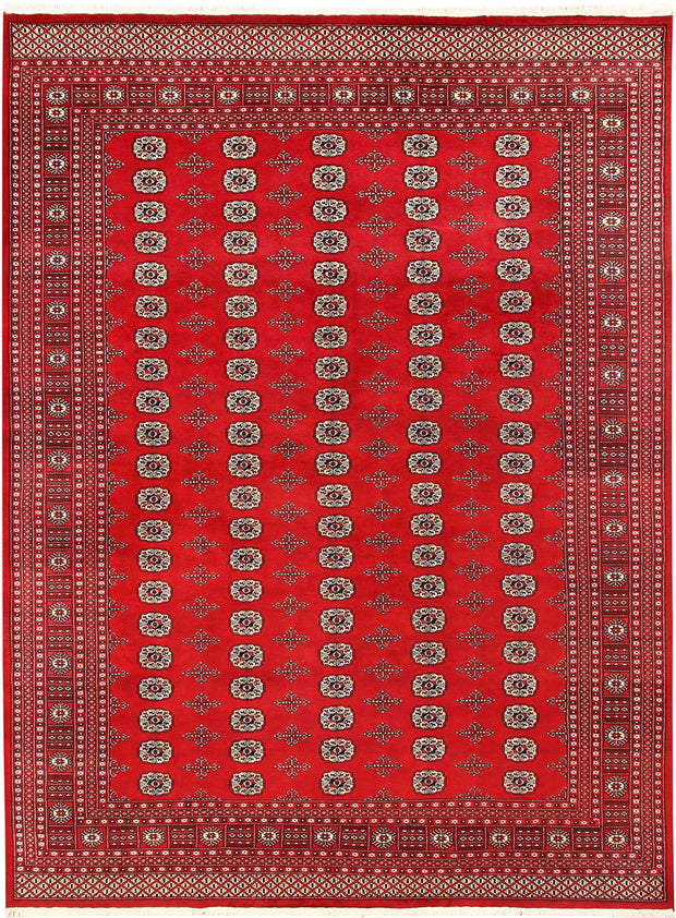 Red Bokhara 9'  3" x 12'  4" - No. QA32748
