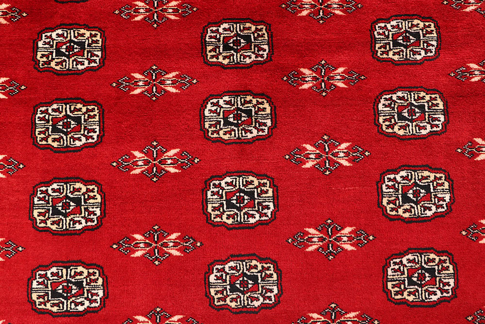 Red Bokhara 9' 1 x 12' 6 - No. 59819 - ALRUG Rug Store