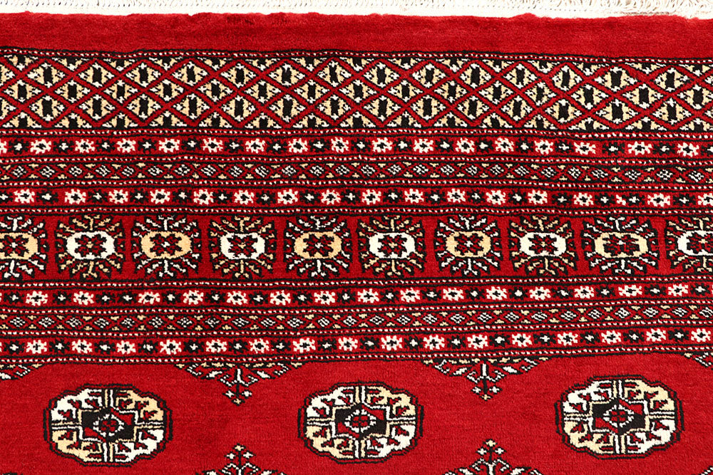 Red Bokhara 9' x 11' 11 - No. 59820 - ALRUG Rug Store