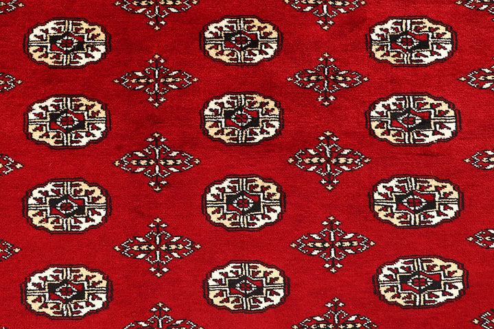 Red Bokhara 9' x 11' 11 - No. 59820 - ALRUG Rug Store