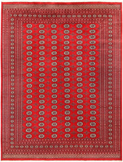 Red Bokhara 9' 1 x 11' 10 - No. 59821 - ALRUG Rug Store
