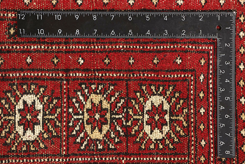 Red Bokhara 9' 2 x 12' - No. 59822 - ALRUG Rug Store