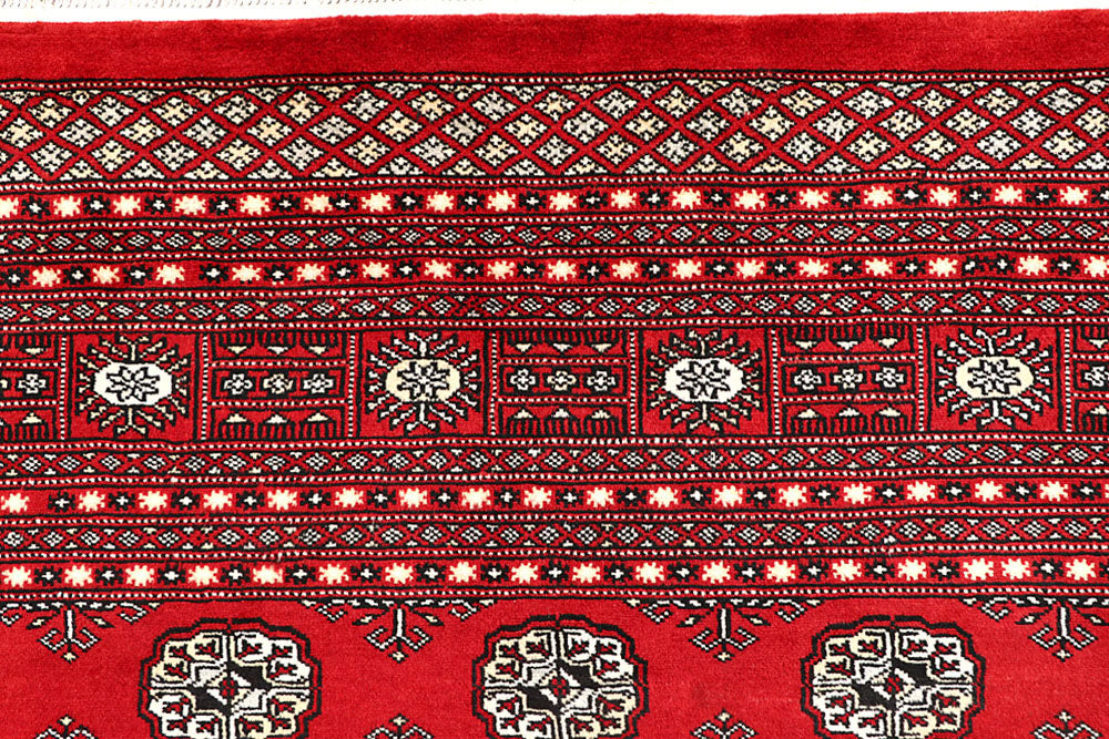 Red Bokhara 9' 1 x 12' 2 - No. 59823 - ALRUG Rug Store