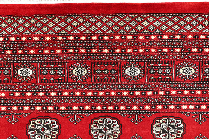 Red Bokhara 9' 1 x 12' 2 - No. 59823 - ALRUG Rug Store