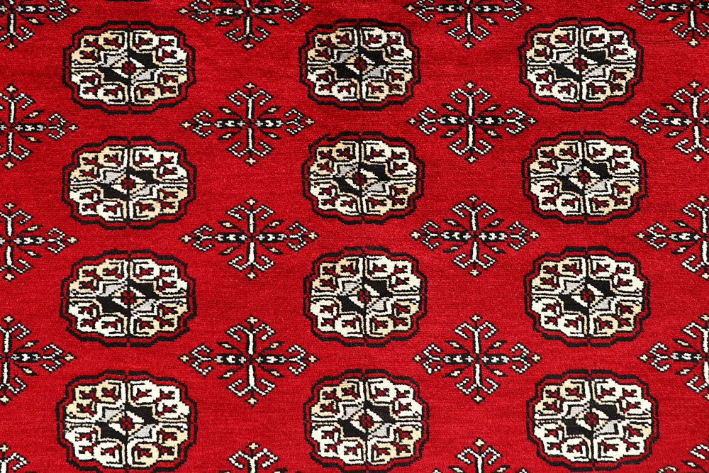 Red Bokhara 9' 1 x 12' 2 - No. 59823 - ALRUG Rug Store
