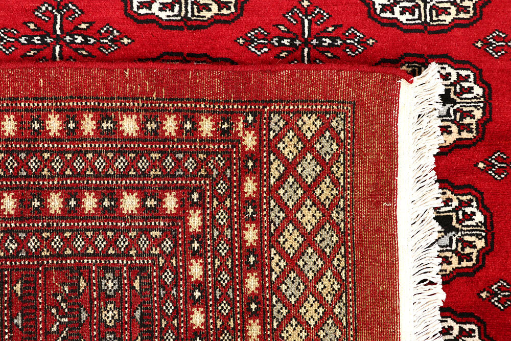Red Bokhara 9' 1 x 12' 2 - No. 59823 - ALRUG Rug Store