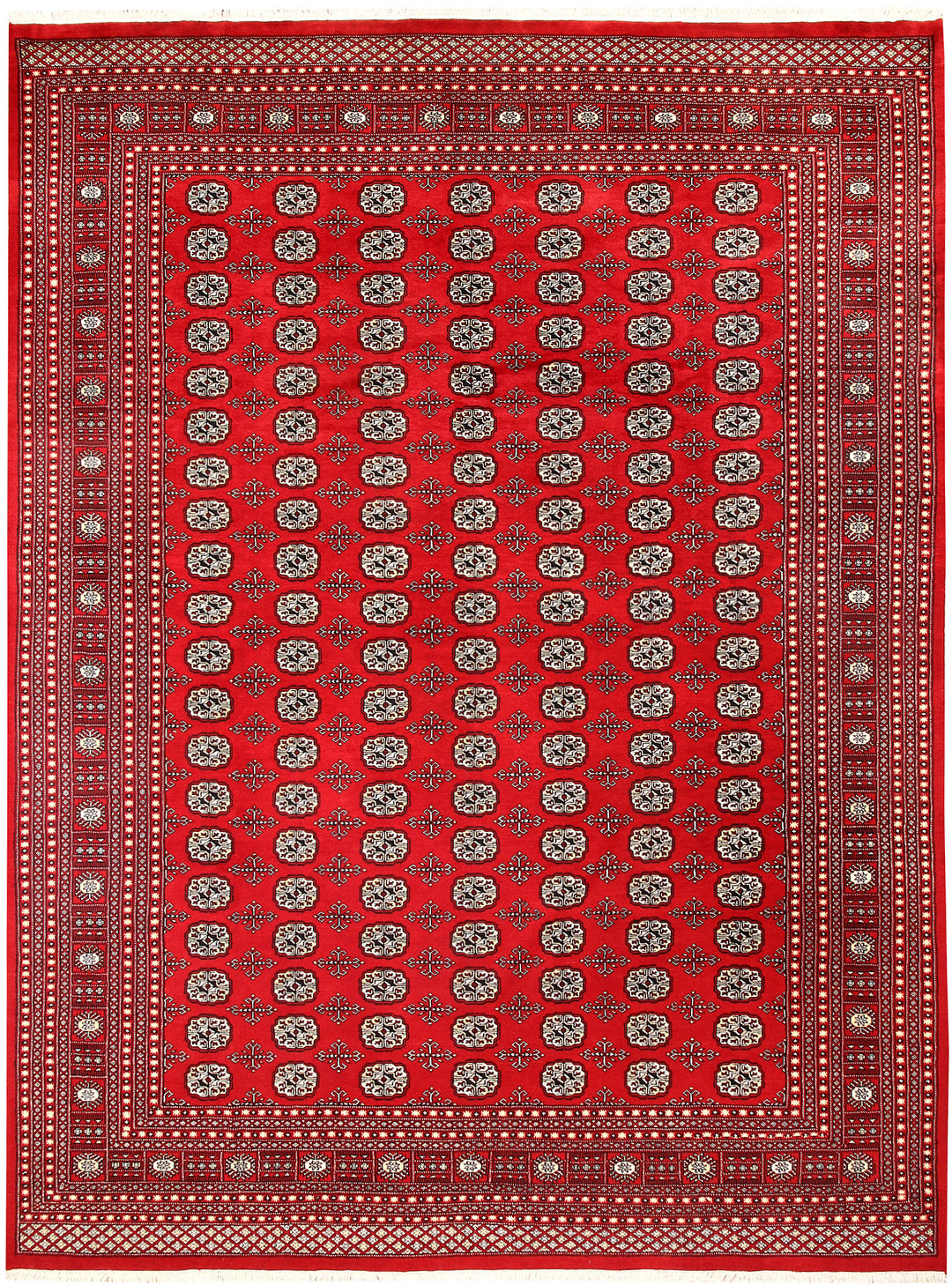 Red Bokhara 9' 1 x 12' 2 - No. 59823 - ALRUG Rug Store