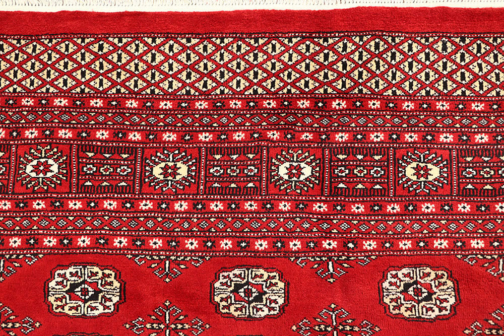 Red Bokhara 9' x 11' 9 - No. 59824 - ALRUG Rug Store