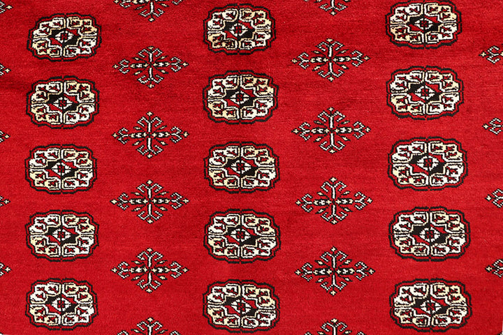 Red Bokhara 9' 3 x 12' 2 - No. 59825 - ALRUG Rug Store