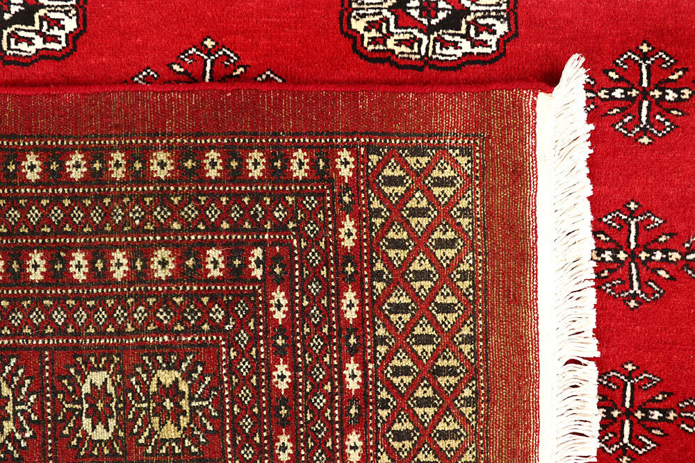 Red Bokhara 9' 3 x 12' 2 - No. 59825 - ALRUG Rug Store