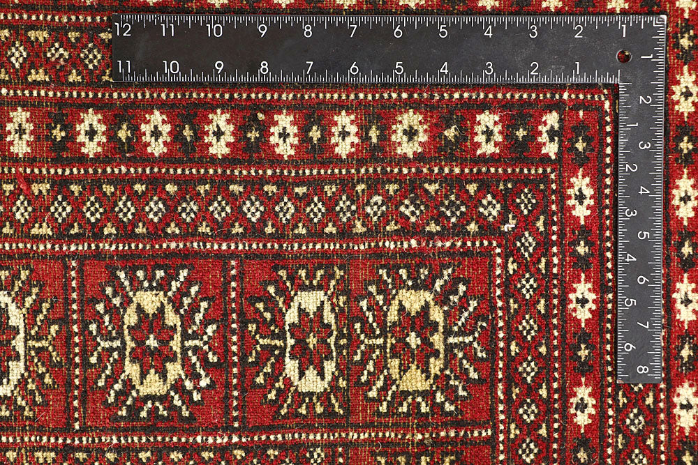 Red Bokhara 9' 3 x 12' 2 - No. 59825 - ALRUG Rug Store