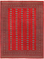 Red Bokhara 9' 3 x 12' 2 - No. 59825 - ALRUG Rug Store