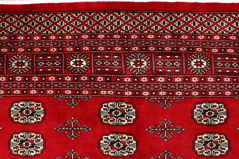 Red Bokhara 9' 2 x 12' 6 - No. 59827 - ALRUG Rug Store