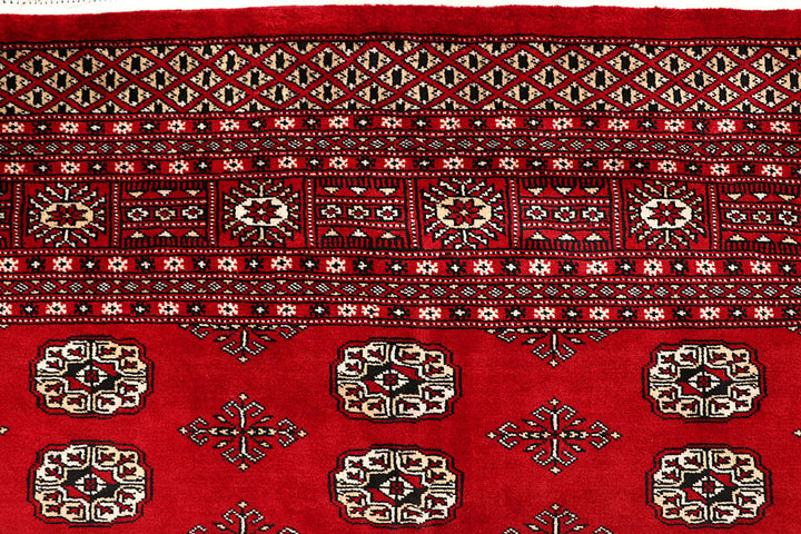 Red Bokhara 9' 2 x 12' 6 - No. 59827 - ALRUG Rug Store
