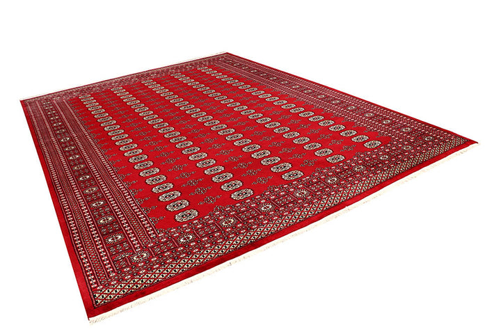 Red Bokhara 9' 2 x 12' 6 - No. 59827 - ALRUG Rug Store