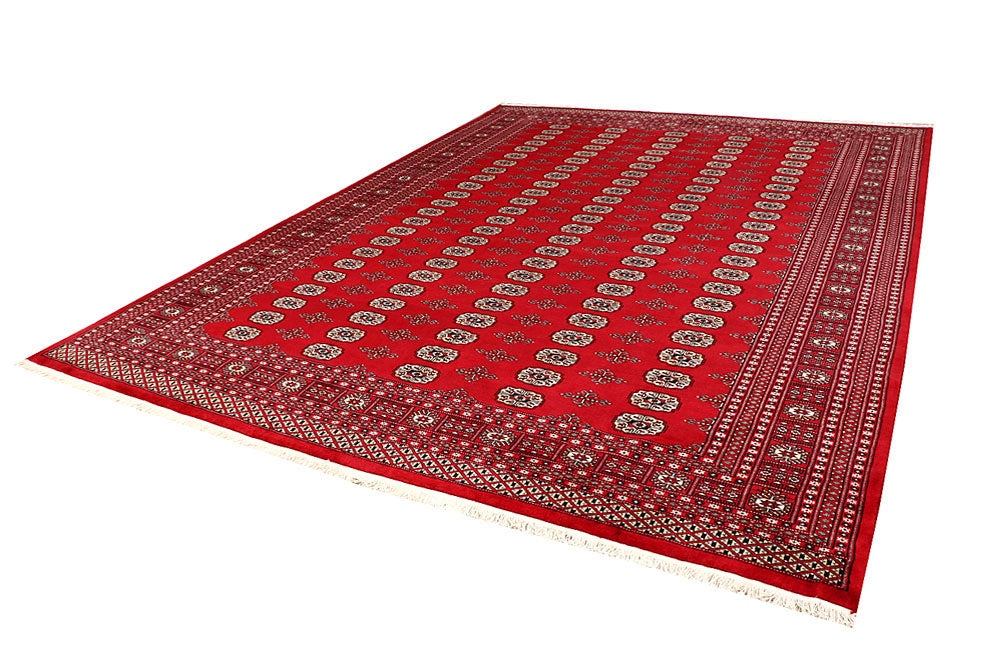 Red Bokhara 9' 2 x 12' 6 - No. 59827 - ALRUG Rug Store