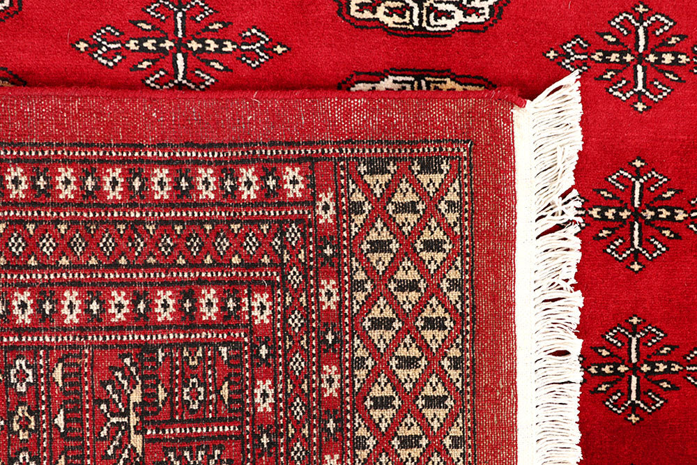 Red Bokhara 9' 2 x 12' 6 - No. 59827 - ALRUG Rug Store