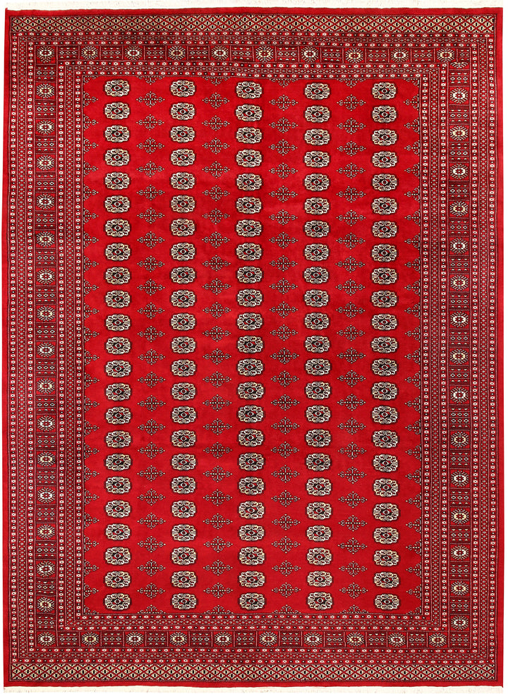 Red Bokhara 9' 2 x 12' 6 - No. 59827 - ALRUG Rug Store
